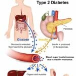 What causes Type 2 diabetes?